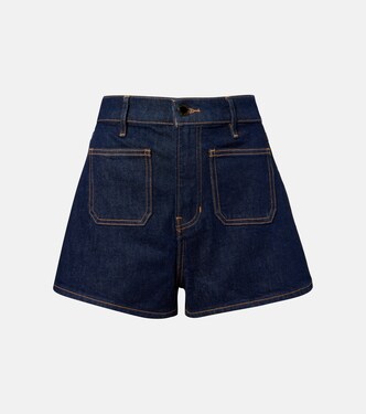 Elijah denim shorts | Veronica Beard