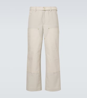 Belted wide-leg pants | Sacai