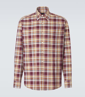 Plaid cotton shirt | Prada