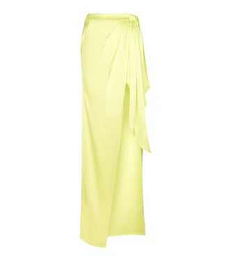 Satin maxi skirt | David Koma
