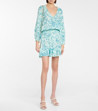 Bedrucktes Minikleid Ilona | Poupette St Barth