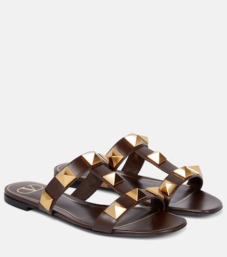 Sandali Roman Stud in pelle | Valentino Garavani