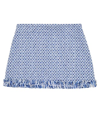 Falda de tweed de algodón | Il Gufo