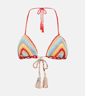 Top de bikini en croché de algodón | Anna Kosturova