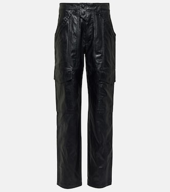 Cargohose Vayonili aus Lederimitat | Marant Etoile