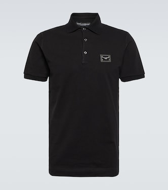 Polo en piqué de coton | Dolce&Gabbana
