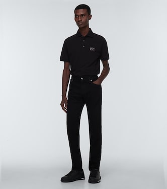Polo en piqué de algodón | Dolce&Gabbana