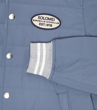 Veste bomber matelassée | Brunello Cucinelli Kids