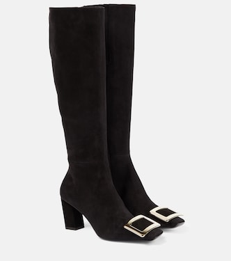 Botas altas Belle Vivier de ante | Roger Vivier