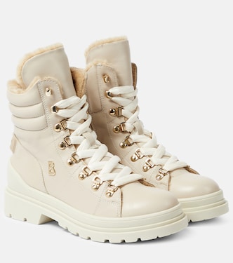 Botas de piel con forro de borrego | Bogner