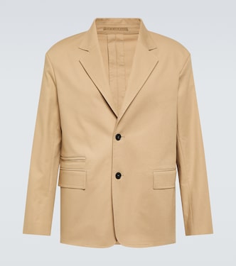 Blazer deconstruido de mezcla de algodón | Lanvin