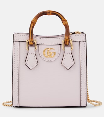 Diana Mini leather tote bag | Gucci