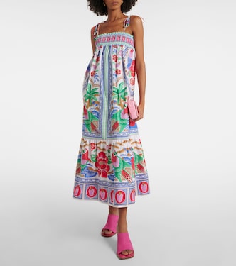 Midikleid aus Baumwolle | Farm Rio