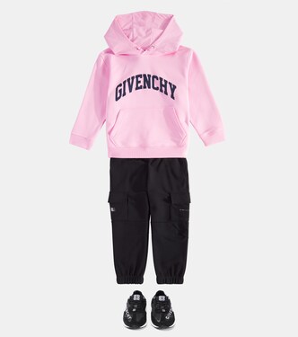 Sudadera con capucha de mezcla de algodón | Givenchy Kids