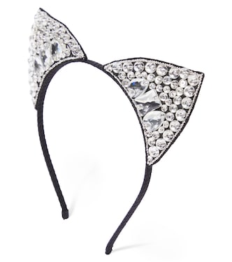 Kitten crystal-embellished headband | Tutu Du Monde