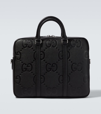 Aktentasche Jumbo GG aus Leder | Gucci