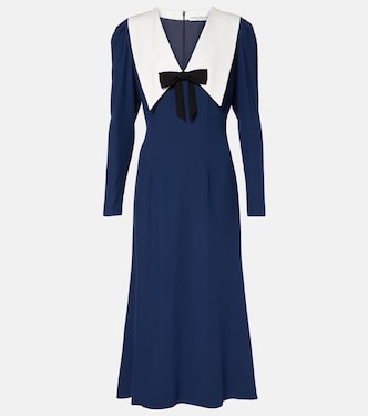 Abito midi Envers in raso | Alessandra Rich