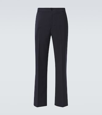 Sportivo wool-blend straight pants | Moncler