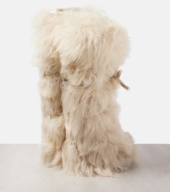 Bottines après-ski Gaia en shearling | Moncler Grenoble