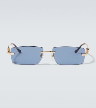 Gafas de sol rectangulares Panthère De Cartier | Cartier Eyewear Collection