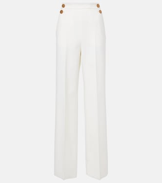 Polonia wool-blend canvas wide-leg pants | Max Mara