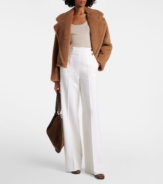 Weite Hose Polonia aus einem Wollgemisch | Max Mara