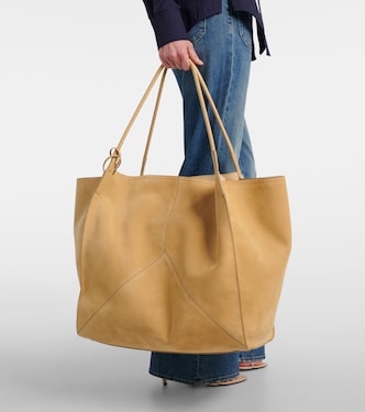 Cabas Victoria XL en daim | Victoria Beckham