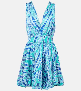 Bedrucktes Minikleid Bessie | Poupette St Barth