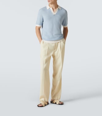 Polohemd Horton aus Wolle und Baumwolle | Orlebar Brown