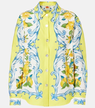 Chemise en lin mélangé à fleurs | Farm Rio