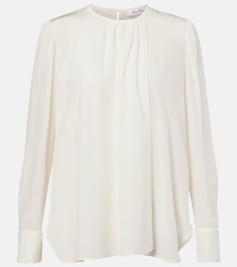 Carol draped silk blouse | Max Mara