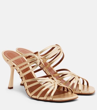 Aura 85 leather mules | Zimmermann