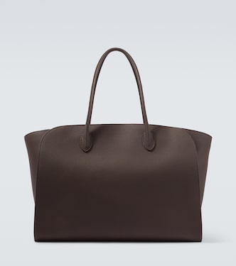 Marlo 17 leather tote bag | The Row