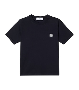 Compass cotton jersey T-shirt | Stone Island Junior