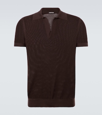 Polo in cotone e seta | Tom Ford
