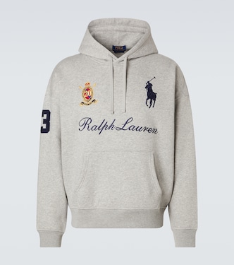 Logo cotton-blend jersey hoodie | Polo Ralph Lauren