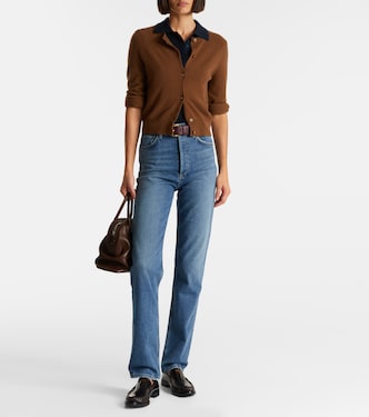 90's Pinch Waist high-rise straight jeans | Agolde