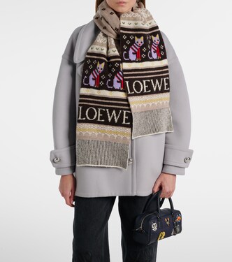 Wool-blend scarf | Loewe