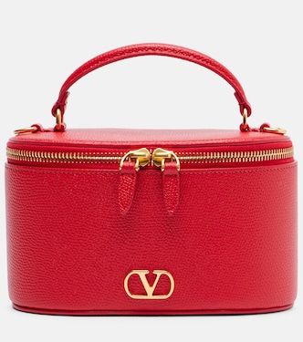 VLogo Mini leather vanity bag | Valentino Garavani