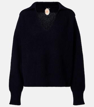 Cotton and cashmere sweater | Jardin des Orangers