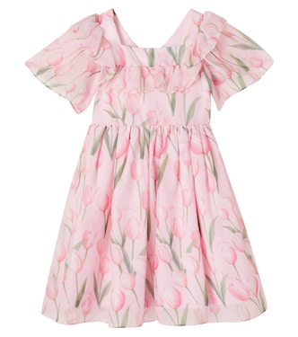 Floral ruffled dress | Patachou