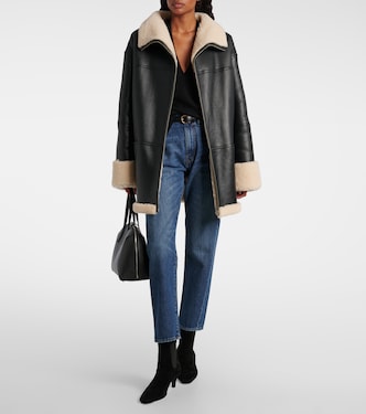Mid-rise twisted-seam straight jeans | Toteme