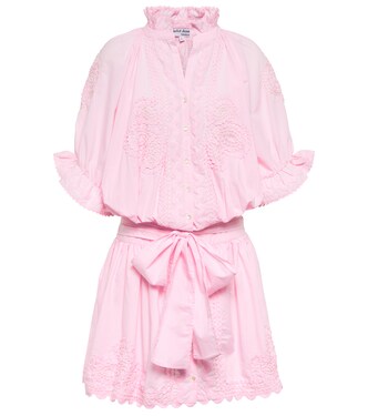 Besticktes Minikleid aus Baumwolle | Juliet Dunn