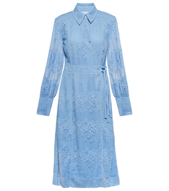 Lace shirt dress | Ganni