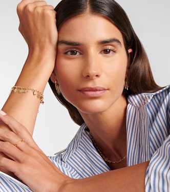 14kt gold charm bracelet | Sydney Evan