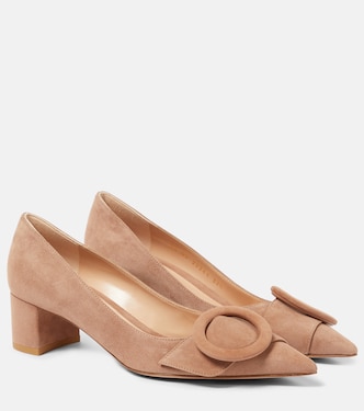 Venezia 45 suede pumps | Gianvito Rossi