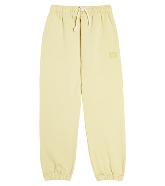 Face cotton sweatpants | Acne Studios Kids