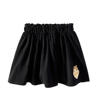 Gonna Teddy Bear in misto cotone | Moschino Kids