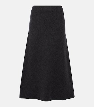 Midirock aus Wolle | Jil Sander