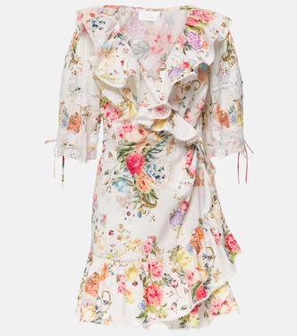 Sew Yesterday floral cotton wrap dress | Camilla